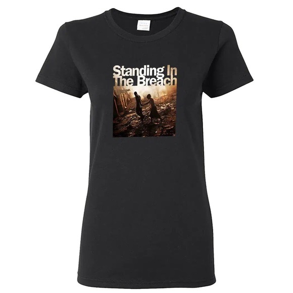 Jackson Browne Standing In The Breach Graphic Merch Black T-Shirt Medium - Picture 2 of 13